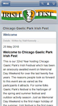 Mobile Screenshot of chicagogaelicparkirishfest.org